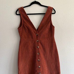 Dry Goods Fall Orange Dress
